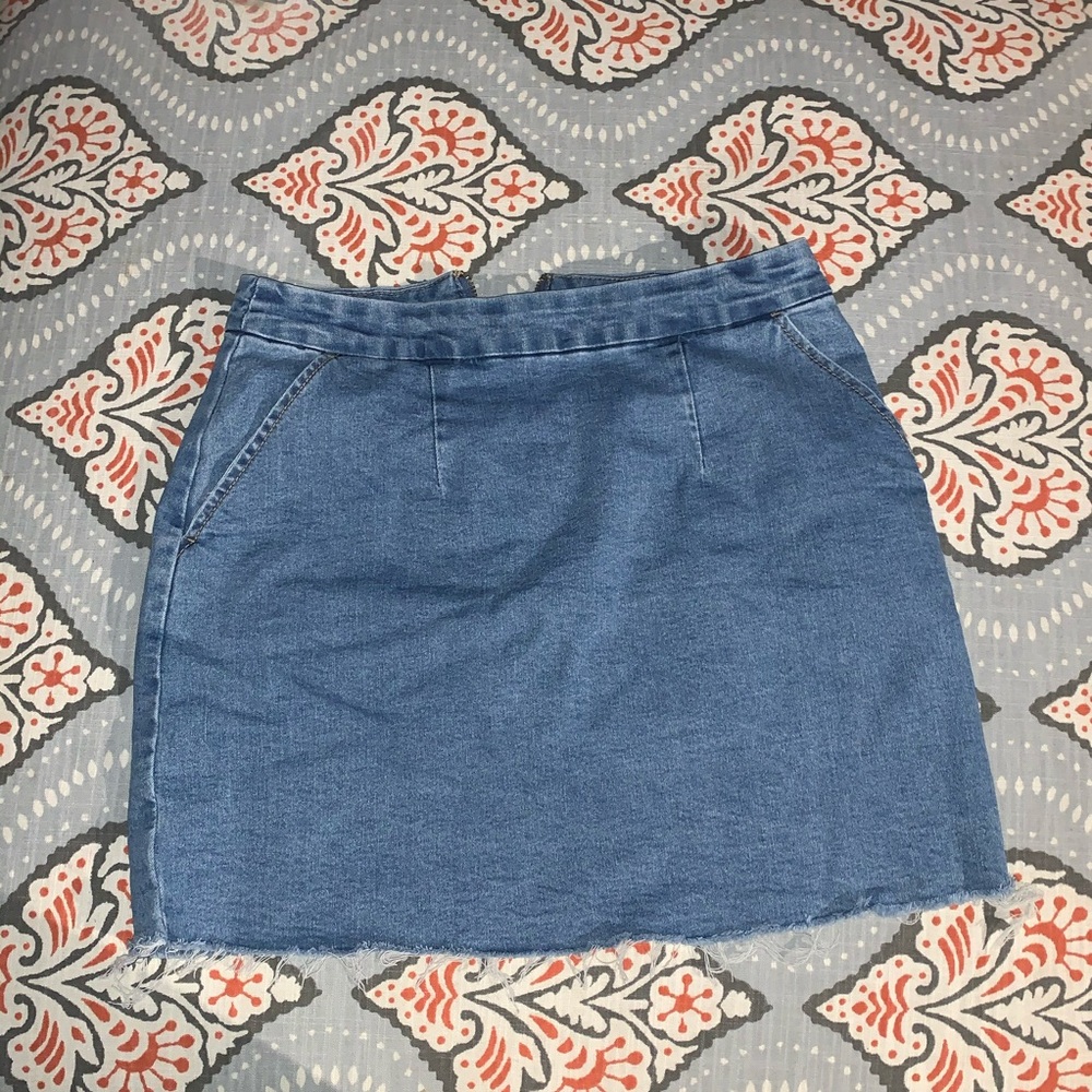 Denim skirt